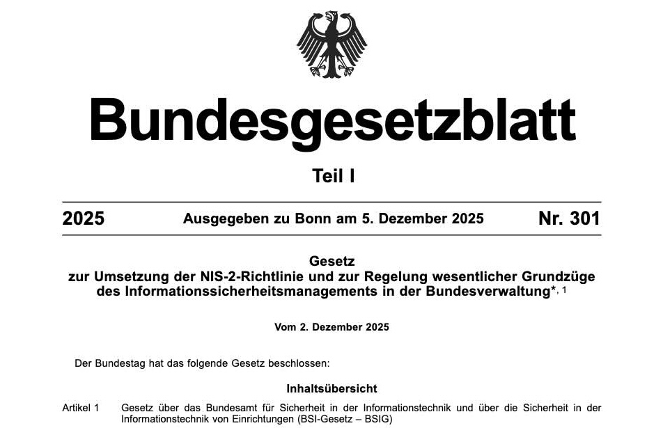 NIS2 Law DE